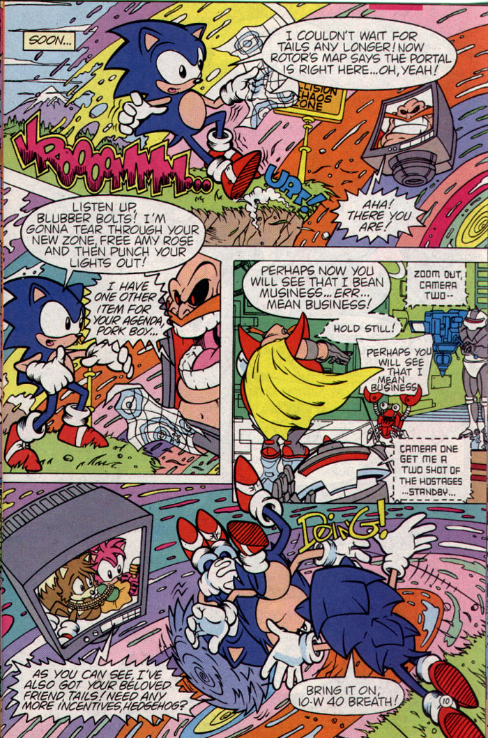 Sonic - Archie Adventure Series August 1995 Page 10